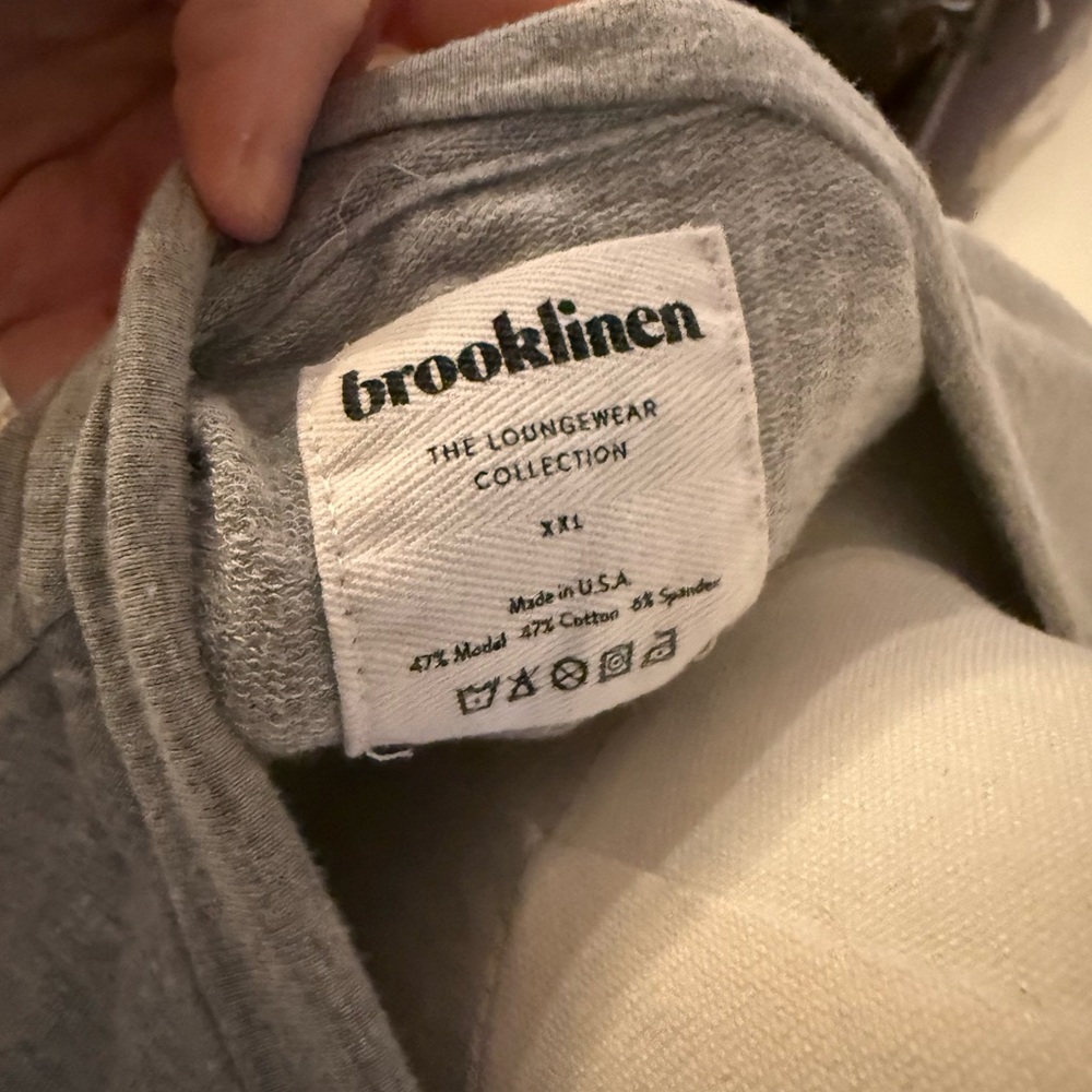 Brooklinen The Loungewear Collection women’s sweatshirt xxl - Picture 4 of 4